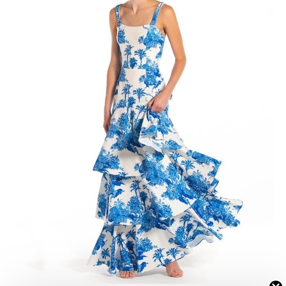 Mestiza Dresses & Skirts - Mestiza Torero Goen blue and white size 6